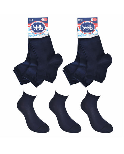 Calze Corte alla Caviglia Traspiranti Filo Scozia Unisex (6 paia) - RBJ5CA00